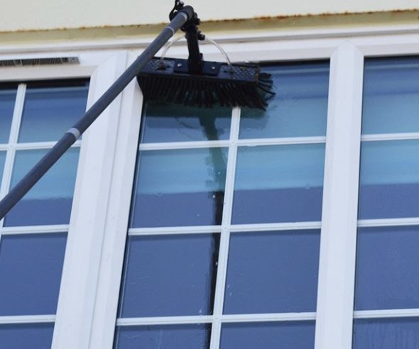 Window Cleaning Before & After